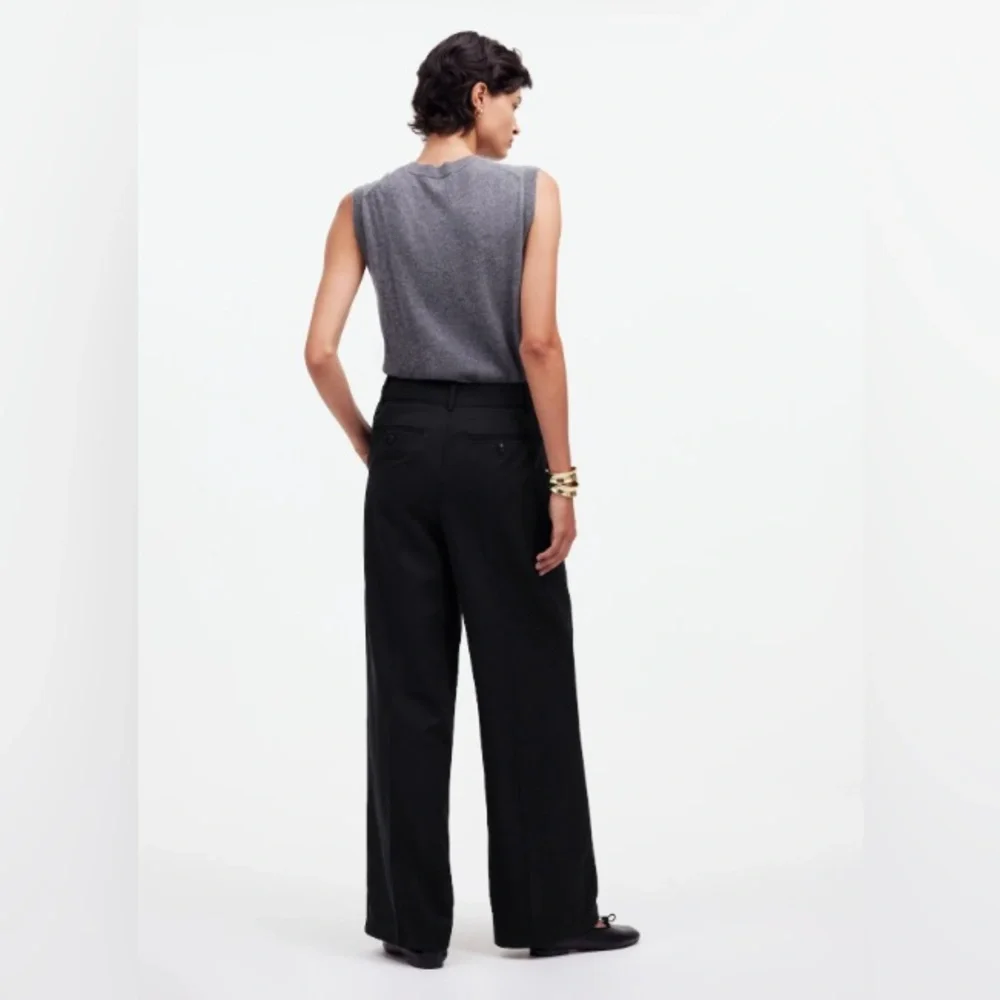 Madewell The Petite Harlow Wide Leg Pant - Picture 4 of 11
